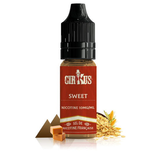 10ml E-liquide Sweet Sels de Nicotine – Classic Wanted | Cirkus