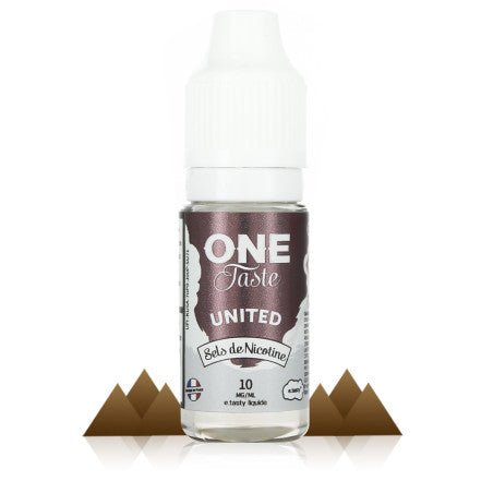 10ml E.Tasty E-liquide United Sels de Nicotine One Taste