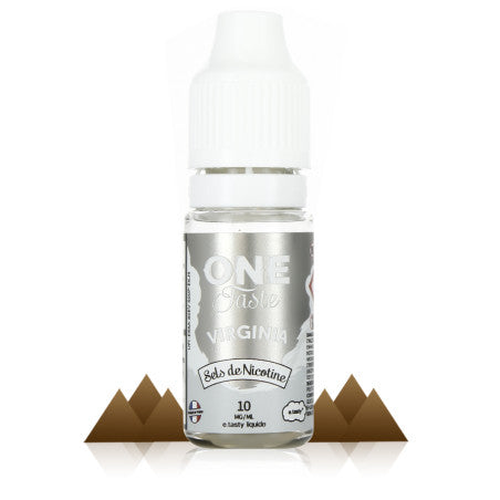 10ml E.Tasty E-liquide Virginia Sels de Nicotine One Taste