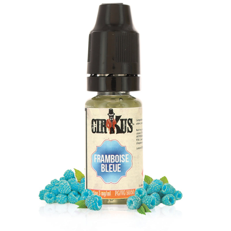 10ml E-liquide Framboise Bleue 10ml – Cirkus