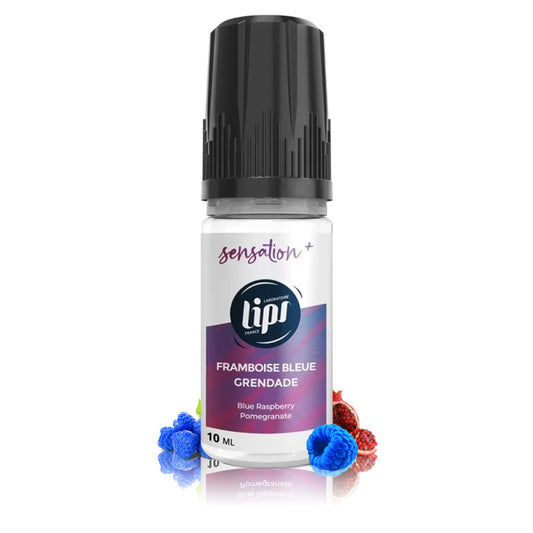 10ml Le French Liquide Framboise Bleue Grenade 10ml Sensation