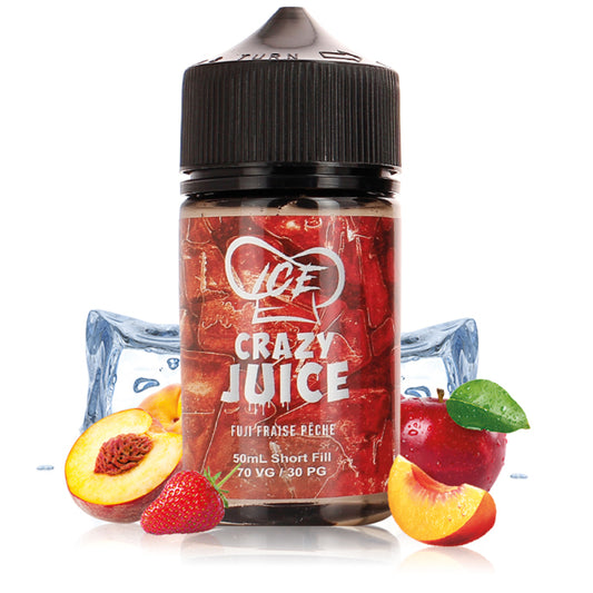 50ml Mukk Mukk Fuji Fraise Pêche Ice