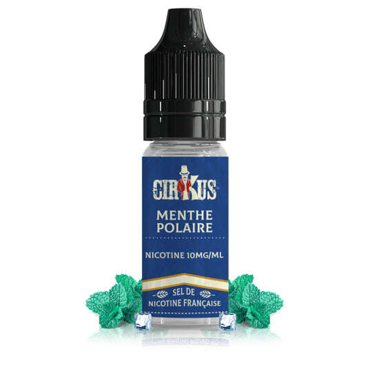 10ml CIRKUS Menthe Polaire Sel de Nicotine