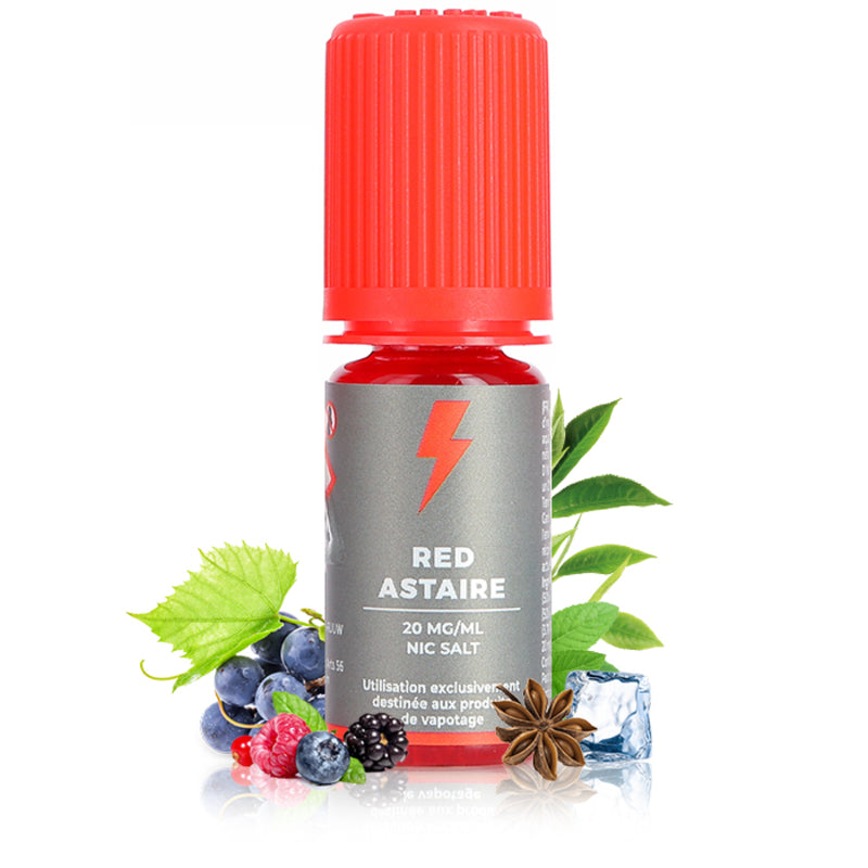 10ml T-Juice Red Astaire Sel de Nicotine