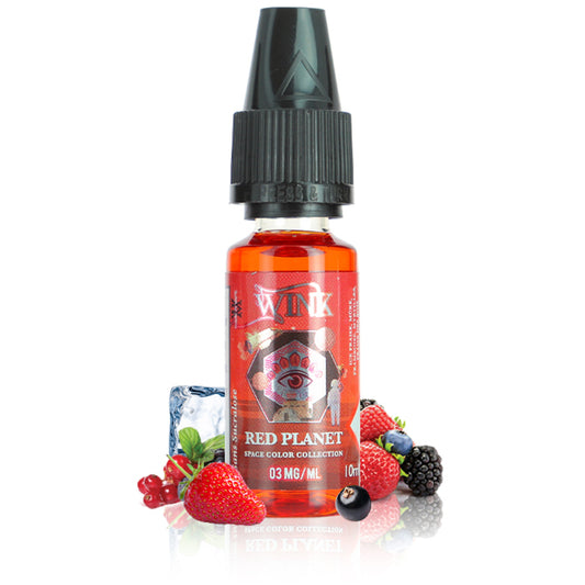 10ml Made In Vape E-liquide Red Planet Wink Space Color